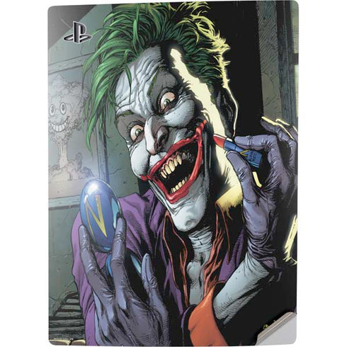 DC Comics The Joker Put on a Smile PS5 Digital Edition Console Skin